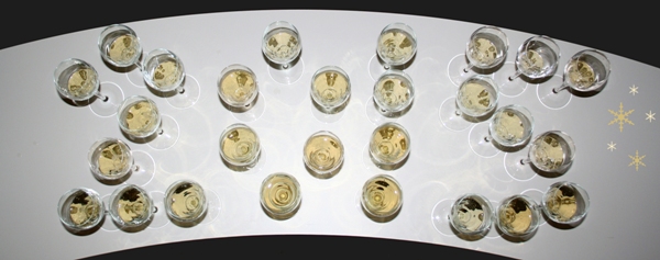 2015 en flutes de Champagne