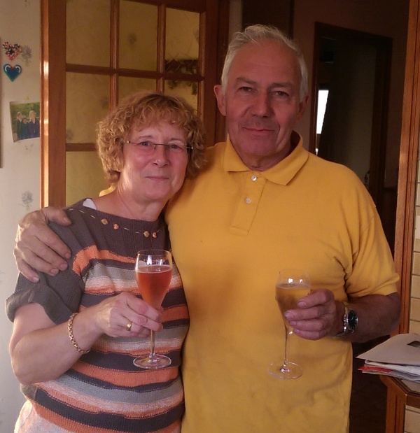 Septembre - 40 ans de mariage d'Yveline et Alain / 40ans du Champagne Yveline Prat