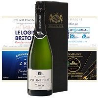 Cadeau de fin d'année pour client ou collaborateur avec champagne