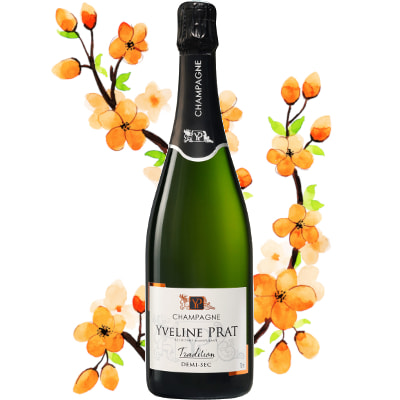 Champagne demi sec sucr&eacute; pour boire avec les chocolats de Paques