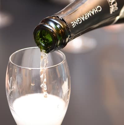 Champagne millésime frais pour un cocktail