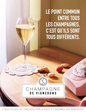 Champagne de vigneron pour une soirée entre filles