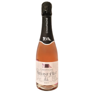 Petite bouteille de Champagne rosé