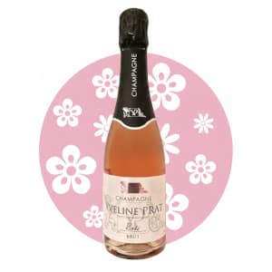 petite bouteille de champagne ros&eacute;