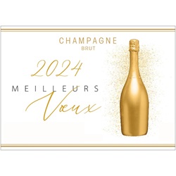 Champagne pour la nouvelle anne