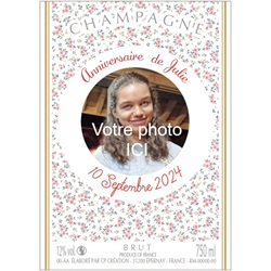 champagne personnalis pour anniversaire maman 