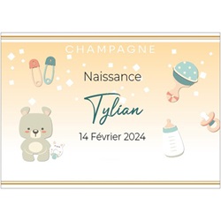 tiquette pour naissance toute douce