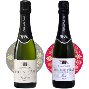 Petite bouteille de Champagne pour un petit cadeau de Noel