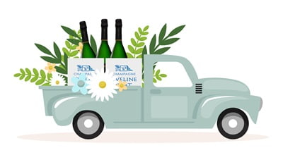 Livraison de Champagne en direct du producteur